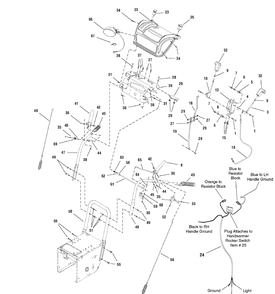 Part Location Diagram of 1736510YP Murray Grip Clutch Right Hand